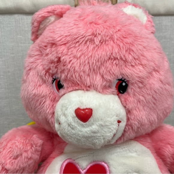 Vtg 2003 Care Bear Love-A-Lot Backpack Rainbow Straps - Picture 2 of 8